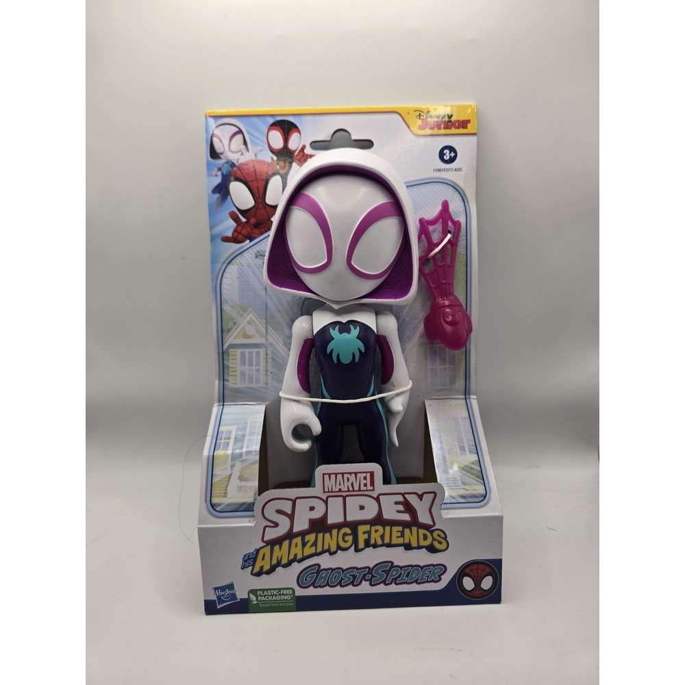 Marvel Spidey Amazing Friends Ghost-Spider Figure NEW Hasbro